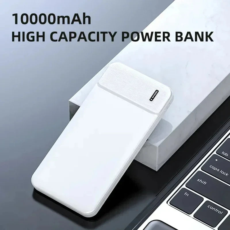 50000mAh 120W Power Bank 12W Portable Fast Charger External Battery PowerBank Capacity PowerBank Bidirectional fast charging