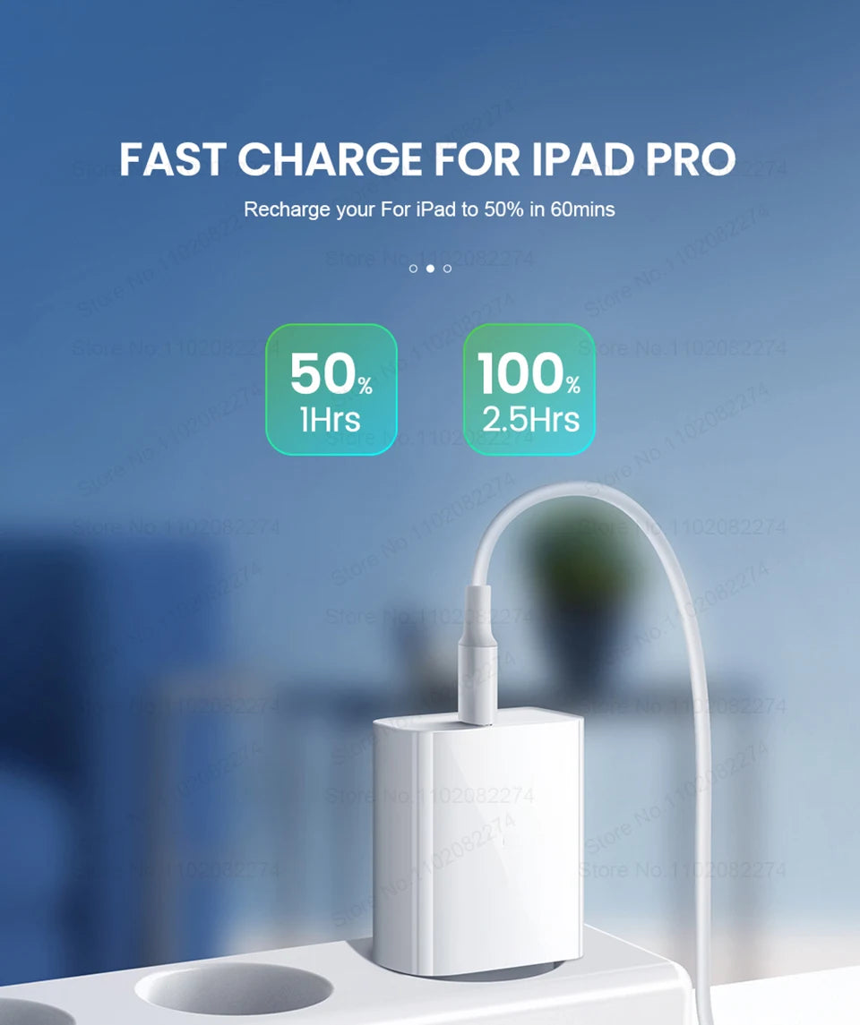 40W Fast Charger For iPhone 16 15 14 13 12 11 Pro Max USB-C Charger X XS XR 7 8 Plus USB Type C Cable Quick Charging Accessories