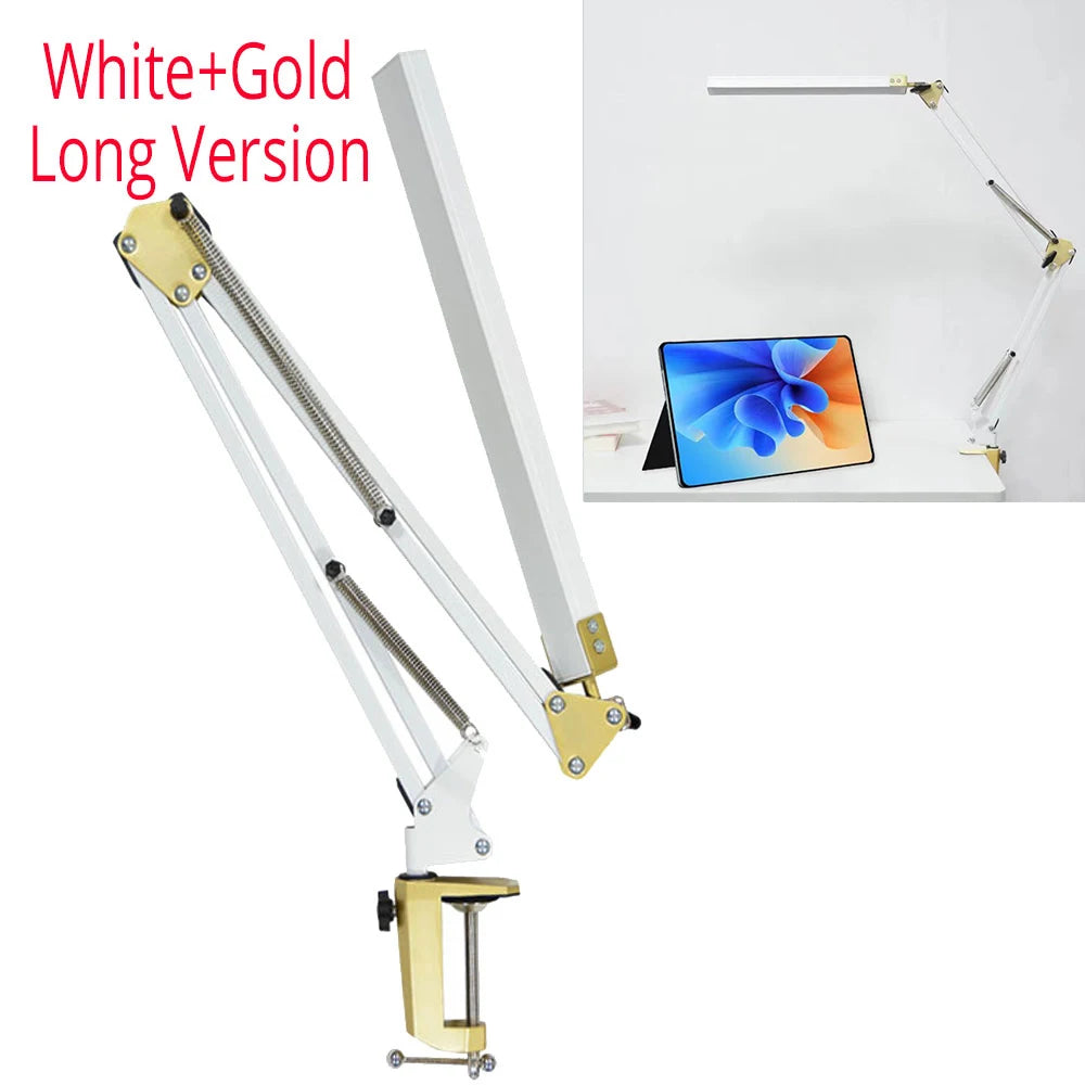 LED Desk Lamp with Clamp,Eye-Caring Table Lamps,Dimmable Office Lamp with USB Charging Port,3 Lighting Modes with 10 Brightness