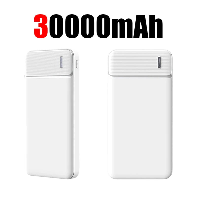 50000mAh 120W Power Bank 12W Portable Fast Charger External Battery PowerBank Capacity PowerBank Bidirectional fast charging